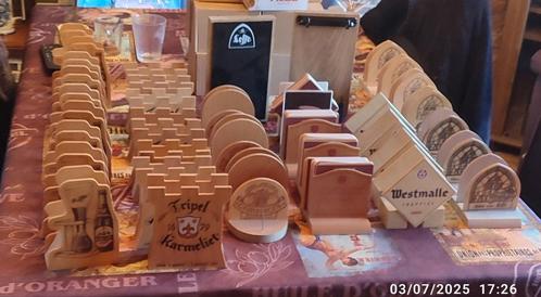 50 onderzetterhouders., Verzamelen, Biermerken, Gebruikt, Viltje(s), Leffe, Ophalen
