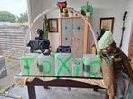 Volledige dj-set thema Toxic. Met GRATIS laser(Zonder tafel), Muziek en Instrumenten, Ophalen, Zo goed als nieuw, Dj-set