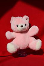 grote zachte handpop roze beer, Kinderen en Baby's, Speelgoed | Knuffels en Pluche, Ophalen of Verzenden, Gebruikt, Beer