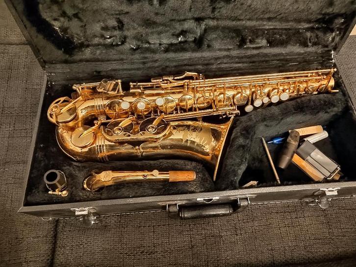 Saxophone alto Jupiter – 550 €, Musique & Instruments, Instruments à vent | Saxophones, Utilisé, Alto, Avec valise, Enlèvement ou Envoi