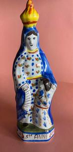 Prachtig beeldje van Saint Anne - keramiek van QUIMPER, Antiek en Kunst, Ophalen of Verzenden