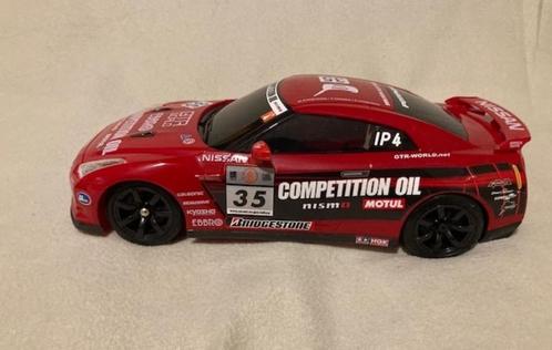 Nikko Racing Xtreme Nissan GT-R R35 RC Car Auto 1:16 schaal, Hobby en Vrije tijd, Modelbouw | Radiografisch | Auto's, Nieuw, Auto offroad