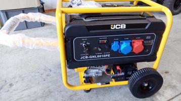 generator NIEUW stroomgroep aggregaat JCB 8KW 230V-400V beschikbaar voor biedingen