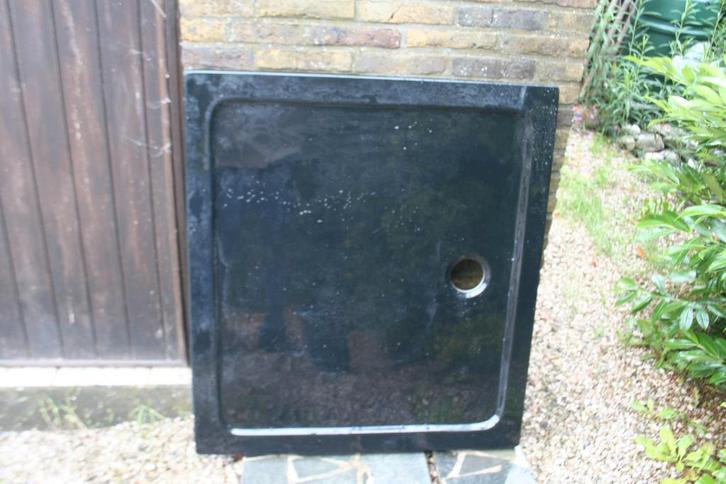 Douchebak zwart rechthoek 100x90 cm, Bricolage & Construction, Sanitaire, Enlèvement ou Envoi