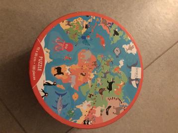 Puzzel kinderen - 100 stukjes, Enlèvement ou Envoi, Plus de 50 pièces, Comme neuf, 6 ans ou plus