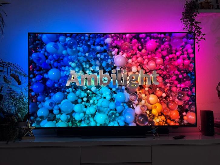 Philips the one ambilight 65 inch 4k LED TV 65PUS8808/12, Audio, Tv en Foto, Televisies, Zo goed als nieuw, LED, 100 cm of meer