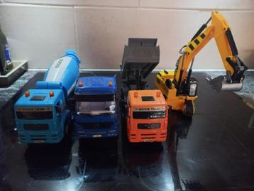 set van 4 werfvoertuigen beschikbaar voor biedingen