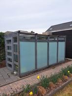 Stevige serre met mat glas, Ophalen, Zo goed als nieuw, Serre