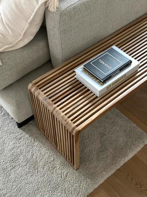 Coffee - Side table, Huis en Inrichting, Tafels | Salontafels, Nieuw, Rechthoekig, Teakhout, Ophalen of Verzenden