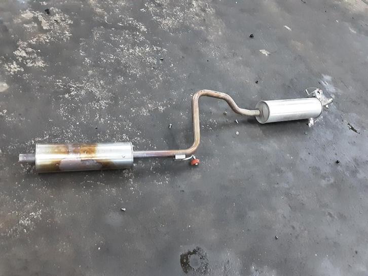 UITLAAT COMPLEET Volkswagen Polo VI (AW1) (2Q0253611M), Auto-onderdelen, Uitlaatsystemen, Volkswagen, Gebruikt