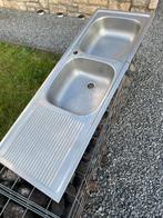 Evier inox, Ophalen, Gebruikt