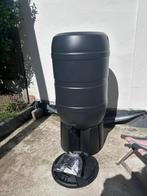 Tonneau de pluie noir 210 L avec accessoires, Tuin en Terras, Regentonnen, Ophalen, Overige materialen, Met kraantje, 150 liter of meer