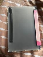 Hoesje samsung tab S8, Informatique & Logiciels, Housses pour tablettes, Enlèvement, Neuf, S8, Protection faces avant et arrière