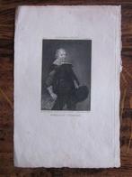 Van der Helst Portrait d'Homme Gravure 1807 Ecole Flamande, Antiquités & Art, Enlèvement ou Envoi