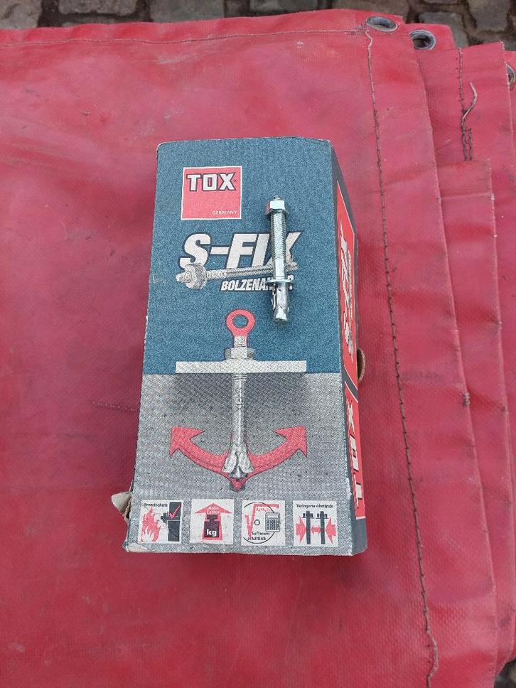 Cheville d'ancrage TOX-S-FIX 1 Pro M8 x 70 mm, Doe-het-zelf en Bouw, IJzerwaren en Bevestigingsmiddelen, Nieuw, Pluggen, Ophalen