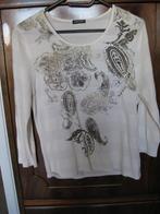T-Shirt  manches 3/4 - Gerry Weber - t40-·Très Bon état, Kleding | Dames, T-shirts, Ophalen of Verzenden, Gedragen, Maat 38/40 (M)