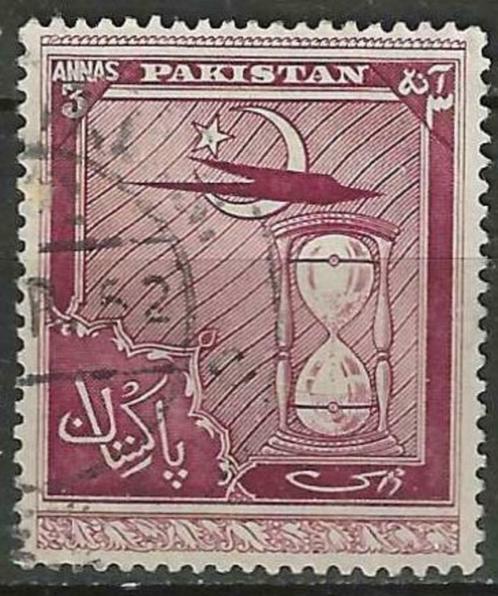 Pakistan 1950 - Yvert 56 - 4 jaar onafhankelijkheid (ST), Postzegels en Munten, Postzegels | Azië, Gestempeld, Verzenden