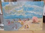 Laatste strandschilderijtjes van M.VAN DEN BEMPT, Ophalen of Verzenden