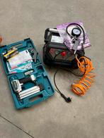 Compressor Airpress met nietmachine Makita, Doe-het-zelf en Bouw, Compressors, Ophalen, Zo goed als nieuw
