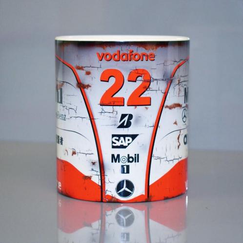 McLaren MP4-23 Hamilton F1 mok Vintage olie F1 Autosport, Verzamelen, Automerken, Motoren en Formule 1, Nieuw, Formule 1, Ophalen of Verzenden