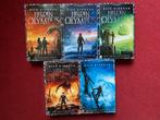 RICK RIORDAN HELDEN VAN OLYMPUS DE COMPLETE SERIE IN GOEDE S, Livres, Fantastique, Enlèvement ou Envoi