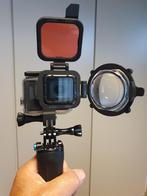Overcomplete GoPro HERO7 BLACK voor onderwaterfotografie, Ophalen of Verzenden, Zo goed als nieuw, GoPro