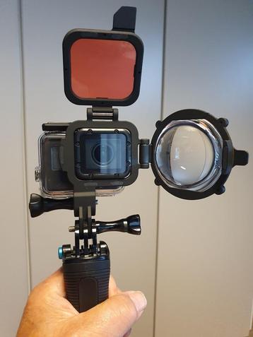 Overcomplete GoPro HERO7 BLACK voor onderwaterfotografie