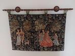 gobelin/wandtapijt/tapisserie wol  63 x 91 cm, Antiek en Kunst, Ophalen