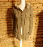 (50 )- long gilet femme t.M gris brun - pimkie -, Vêtements | Femmes, Taille 38/40 (M), Enlèvement ou Envoi, Brun, Pimkie