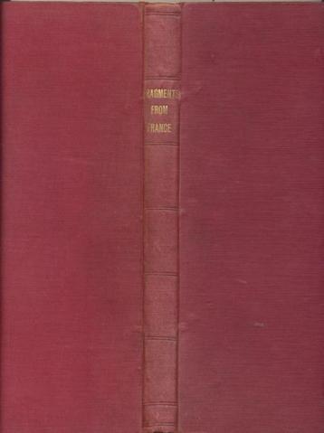 (a598) Fragments from France, 1917-18 beschikbaar voor biedingen
