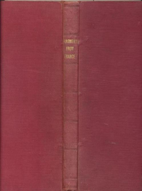 (a598) Fragments from France, 1917-18, Boeken, Oorlog en Militair, Gelezen, Verzenden