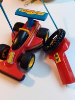 Fisher price auto met beglazing uit de jaren 90, Verzamelen, Ophalen, Gebruikt