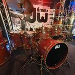 DW Collector's- Purple heart hybrid met met golden hardware., Muziek en Instrumenten, Drumstellen en Slagwerk, Ophalen of Verzenden