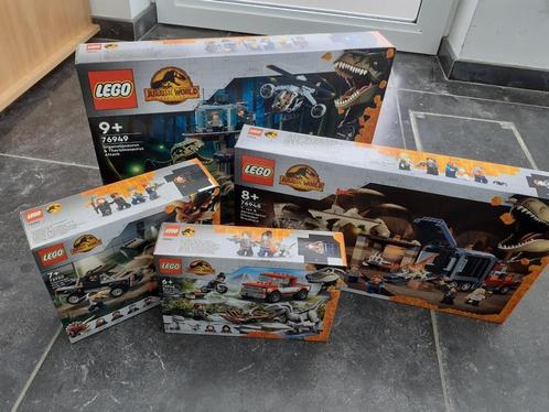 LEGO Jurassic World  76950 en 76949 en 76948 en 76946, Kinderen en Baby's, Speelgoed | Duplo en Lego, Nieuw, Lego, Complete set