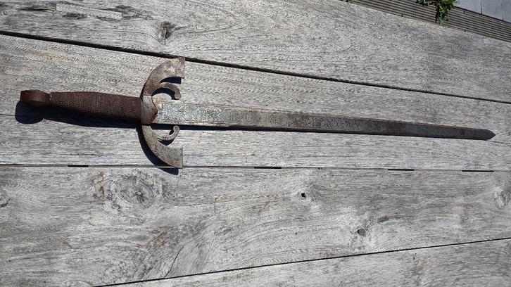 Replica van 15e eeuws zwaard GRAN CAPITAN, Verzamelen, Militaria | Algemeen, Landmacht, Zwaard of Sabel, Ophalen of Verzenden