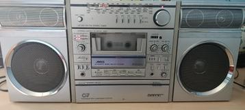 Sanyo C7 Boom Box stereo vintage retrocassette beschikbaar voor biedingen