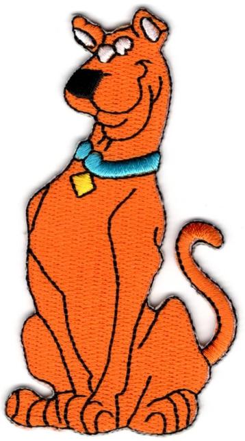 Scooby-Doo stoffen opstrijk patch embleem