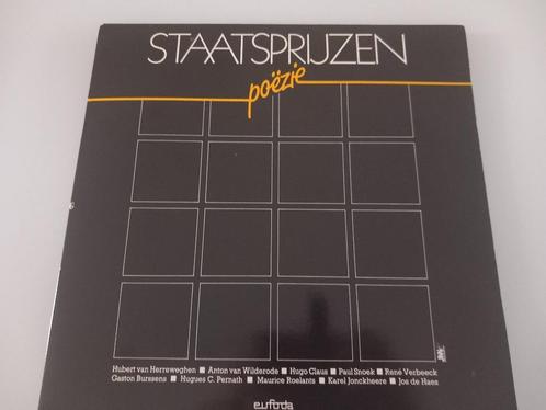 Vinyl LP Staatsprijzen Poëzie Herman Bogaert Literatuur, Cd's en Dvd's, Vinyl | Nederlandstalig, 12 inch, Ophalen of Verzenden