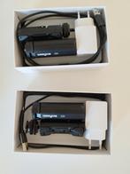 Weeylite RB9 RGBW Portable LED Light - SET 2 st, Ophalen of Verzenden, Zo goed als nieuw, Lamp of Flitsset