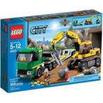 Lego 4203 Graafmachinetransport NIEUW & SEALED Elders 160€🌞, Nieuw, Complete set, Ophalen of Verzenden, Lego