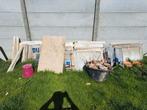 Clapier pour lapin beton, Ophalen