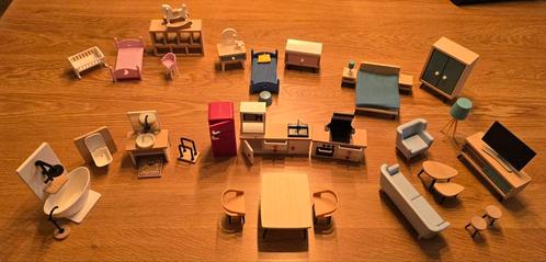 Lot Miniatuur meubilair voor poppenhuis ( Delta-Sport ), Verzamelen, Poppenhuizen en Toebehoren, Zo goed als nieuw, Decoratie