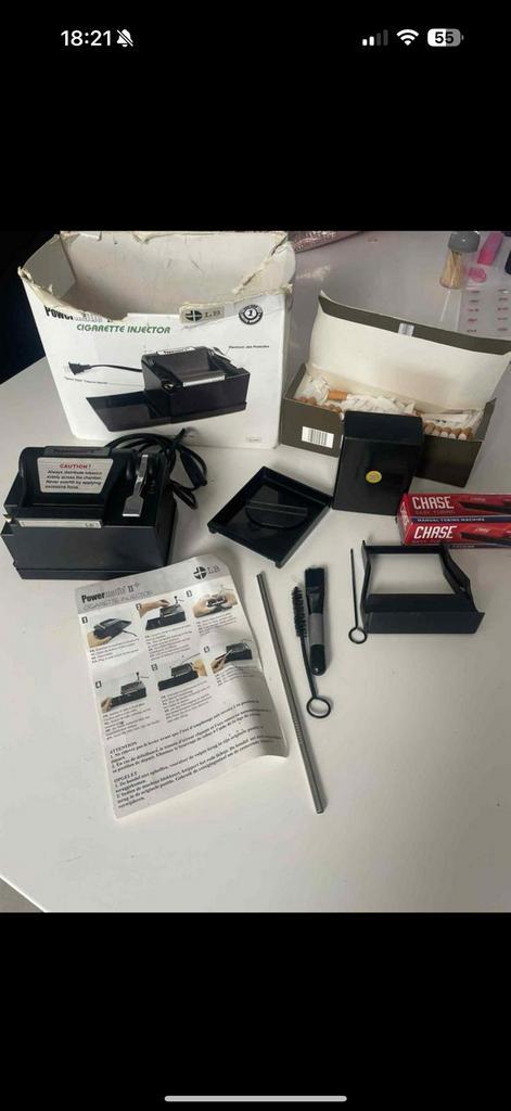 Sigarettenmaker+filters+meeneem sigerettenmaket(rood), Audio, Tv en Foto, Videocamera's Digitaal, Zo goed als nieuw, Ophalen