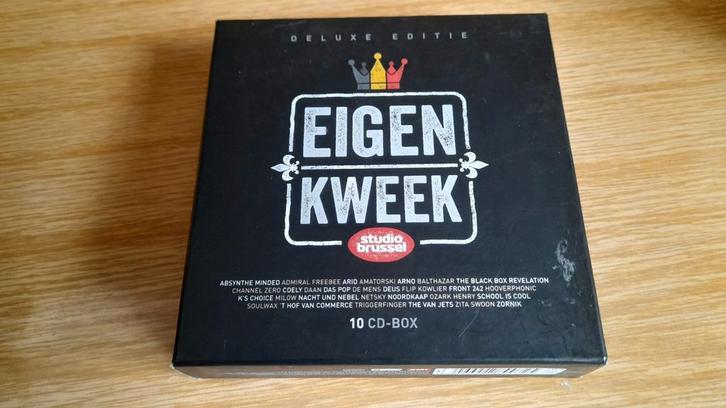 Cd-Box eigen kweek, deluxe editie 30 jaar studio brussel, Cd's en Dvd's, Cd's | Verzamelalbums, Zo goed als nieuw, Rock en Metal