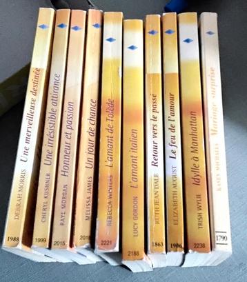 Lot de 10 romans Harlequin série Horizon beschikbaar voor biedingen