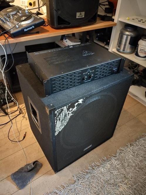 Vonyx smw18 passieve subwoofer, Audio, Tv en Foto, Luidsprekerboxen, Zo goed als nieuw, Ophalen