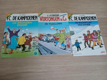 3 FC de kampioenen strips beschikbaar voor biedingen