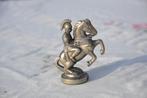 chevalier romain sur cheval plomb argenté, Collections, Statues & Figurines, Humain, Utilisé, Enlèvement ou Envoi