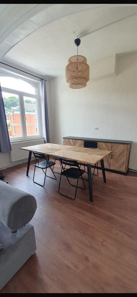 Table et bahut en teck, Huis en Inrichting, Tafels | Eettafels, Nieuw, Ophalen