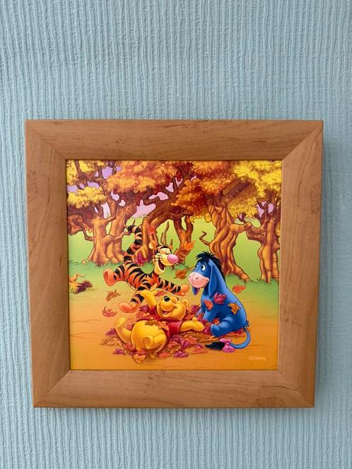 Winnie the Pooh schilderij – Herfsttafereel, Verzamelen, Disney, Ophalen